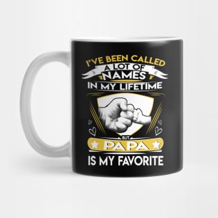 Papa is my favorite name Father's Day Birthday Men's Mug